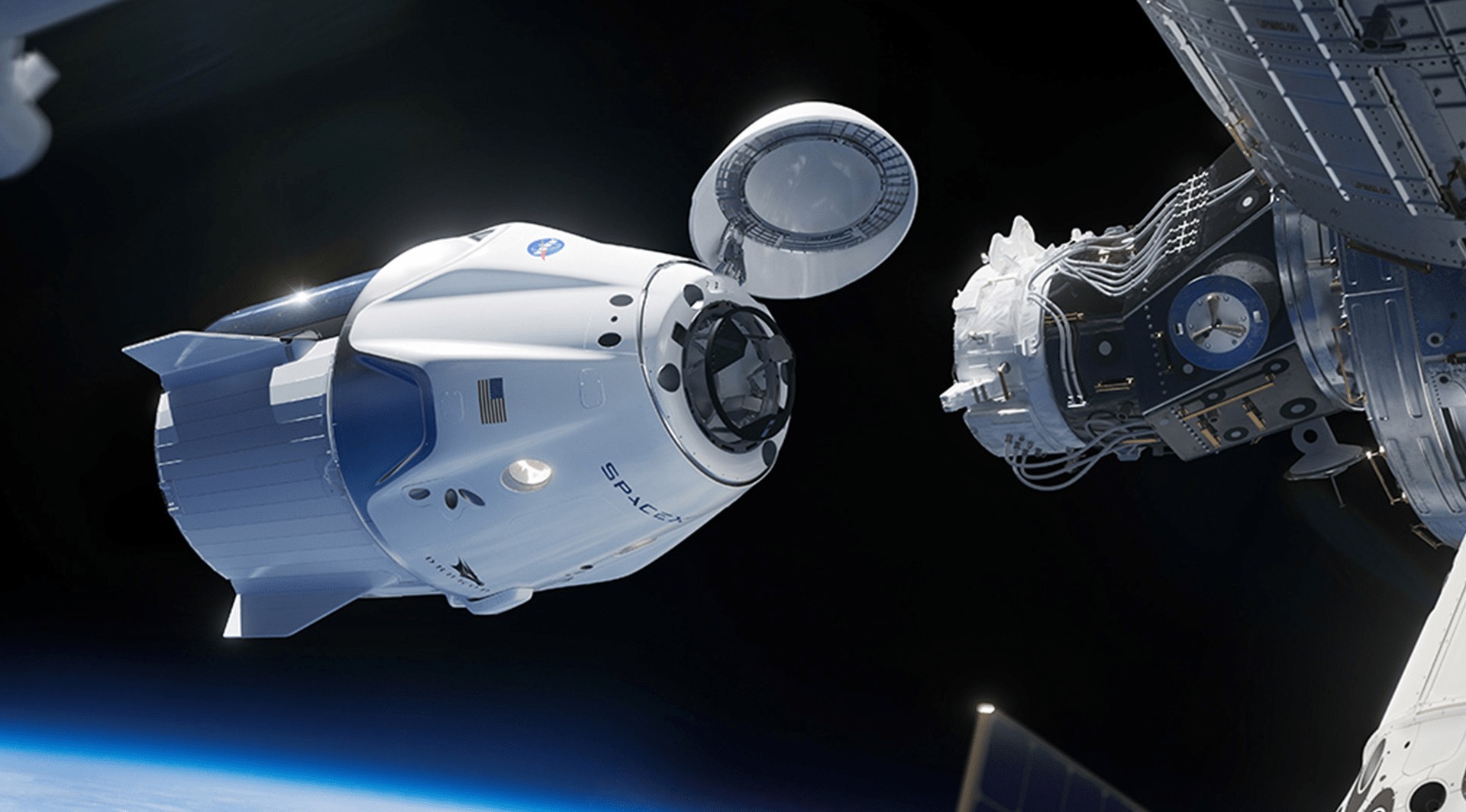 Cápsula Dragon de SpaceX llega a la Estación Espacial Internacional con cargamento científico