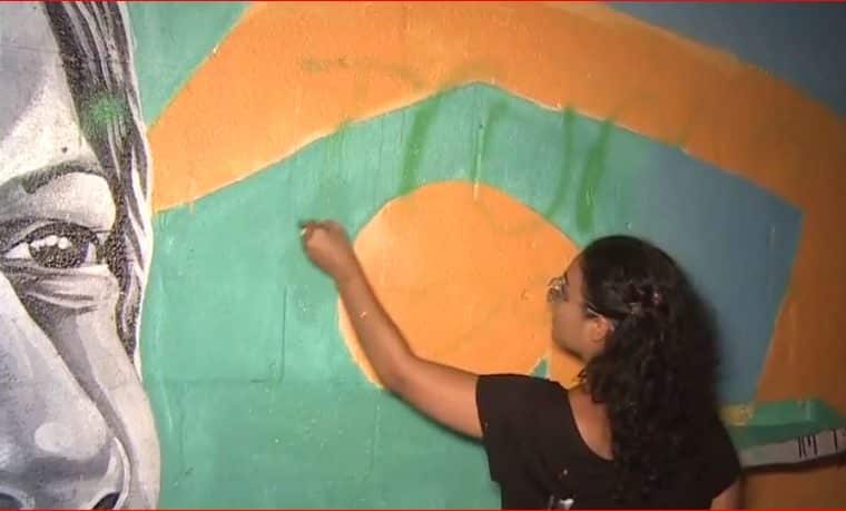 Destrozan simbólico mural en Overtown días antes de la Semana del Arte en Miami