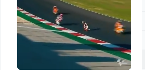 ¡Volvió a nacer! El peligroso accidente del piloto de Moto2 que casi le cuesta la vida +Vídeo