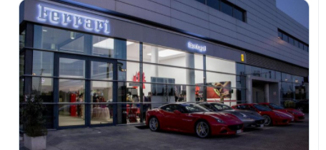 ¡Insólito! Abren concesionario de Ferrari en Caracas