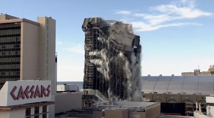 Demolido el Trump Plaza Casino en Atlantic City +Vídeo