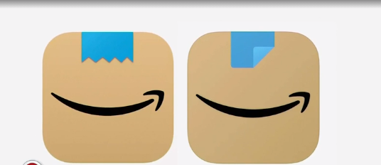 Por este motivo Amazon cambió ligeramente el logo de su aplicación