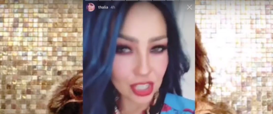 ¡Dejó a todos boquiabiertos! El vídeo que muestra el extraño look de Thalía