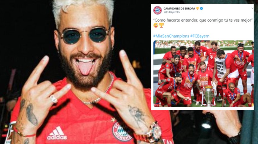 Bayern se burla de Neymar y coloca una canción de Maluma en la celebración de Champions +memes