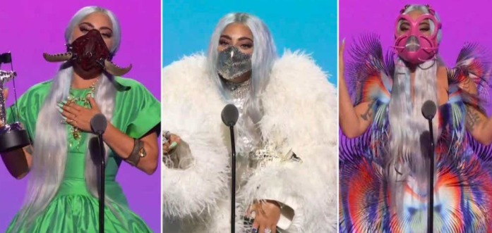 ¡Extraño y novedoso! Así fueron los MTV Video Music Awards de la era “pandemia” +Fotos y vídeos