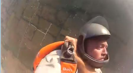¡Increíble susto! El tremendo choque que dejó a un paracaidista inconsciente en plena caída y cómo lo rescataron +Vídeo