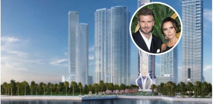 ¡De lujo! Victoria y David Beckham adquirieron un penthouse futurista en Miami