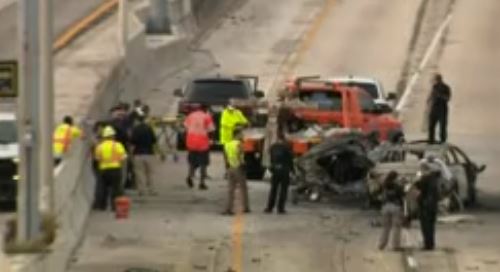 Accidente automovilístico en autopista de Broward dejó tres fallecidos