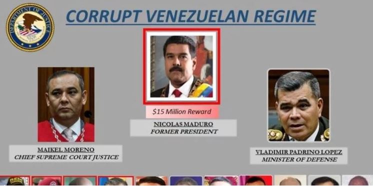Nuevos montos de recompensa por la captura de Nicolás Maduro y otros señalados podrían darse a conocer la semana entrante