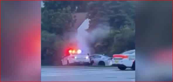 Persecución policial en Miami-Dade termina en un choque múltiple y deja un herido (+VIDEO)