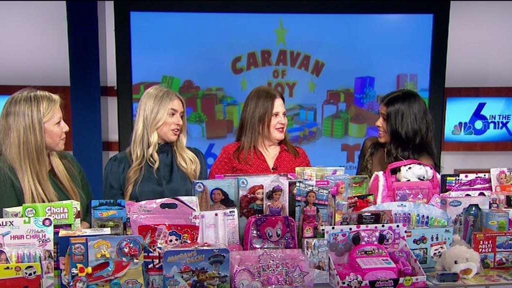 ¡Caravan of Joy!  Campaña de recolección de juguetes lleva miles de regalos para niños del sur de Florida