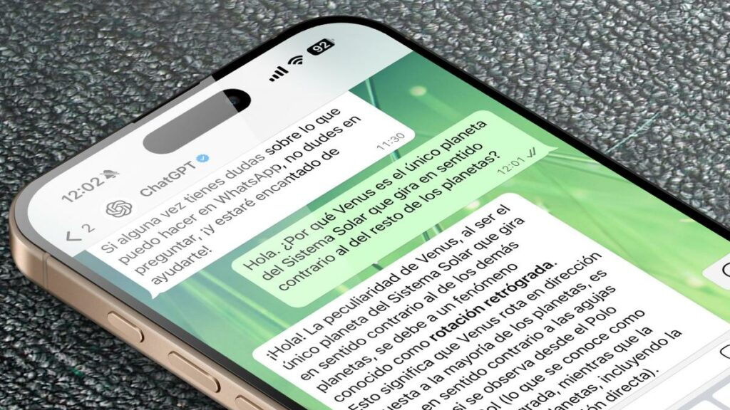 Chatgpt en whatsapp