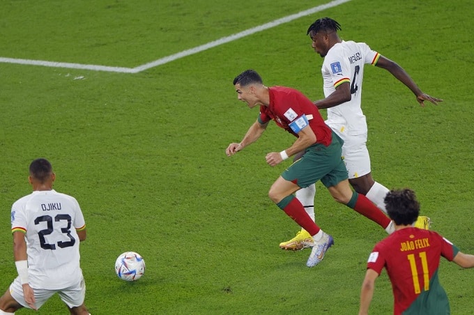 Director Técnico de Ghana criticó penal decretado a Cristiano Ronaldo
