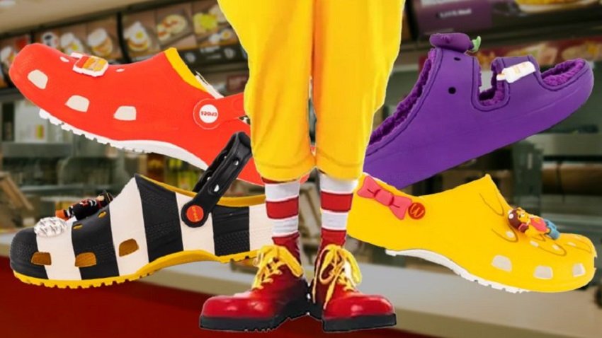 McDonald’s y Crocs lanzan línea de calzado… ¡y vas a quererlos todos!