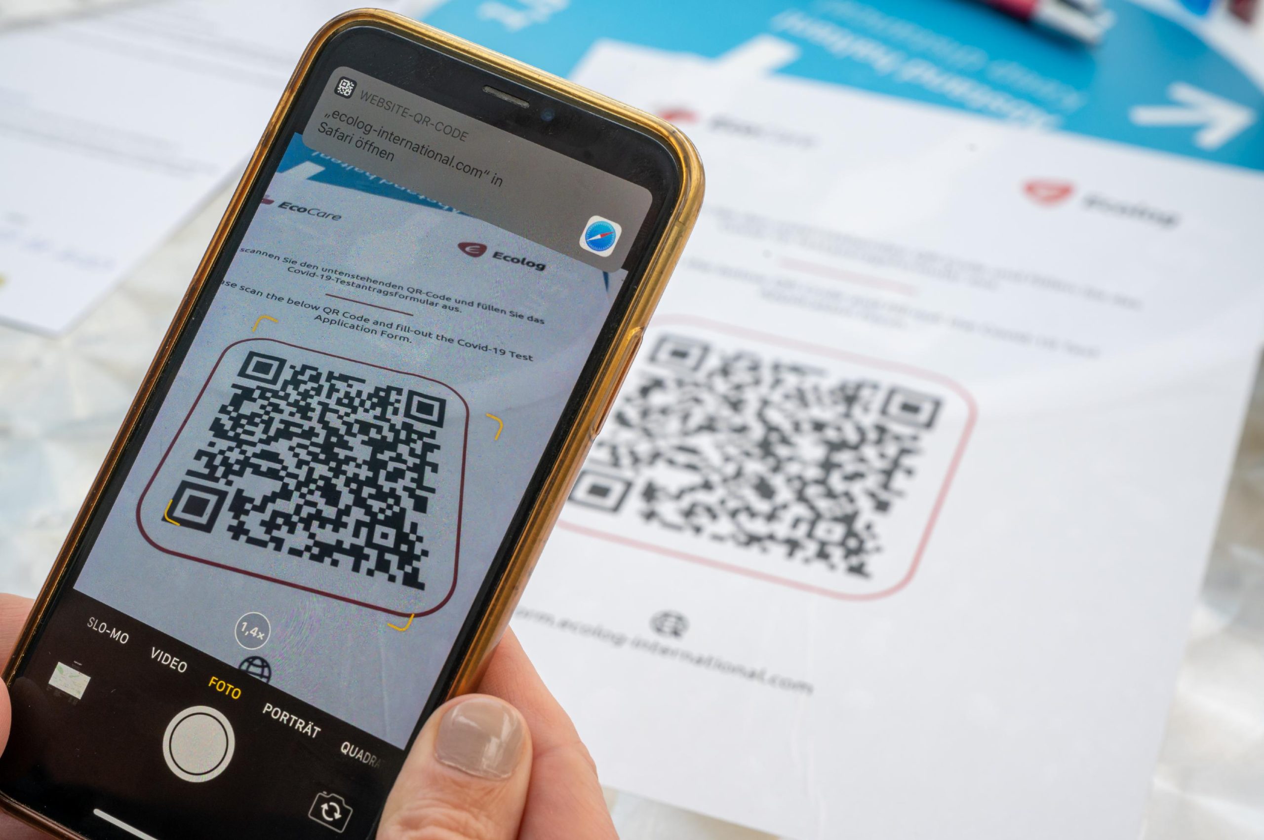 In this way you can obtain the QR code of your Covid-19 test to travel