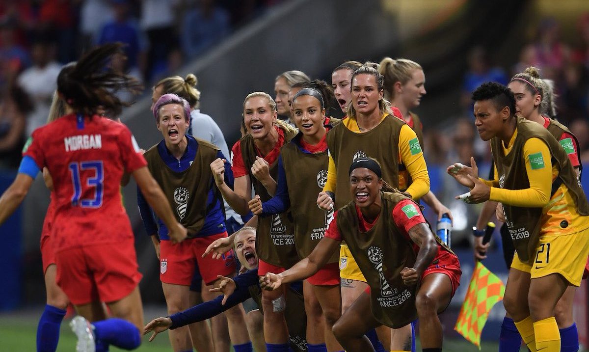 Estados Unidos derrotó a Inglaterra y avanzó a la final del Mundial Femenino