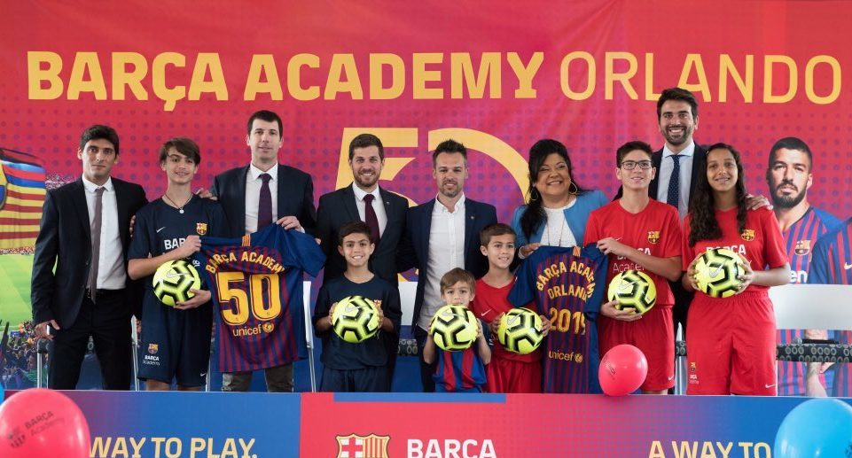 FC Barcelona seguirá expandiéndose en el mundo y abrirá una academia de fútbol en Orlando