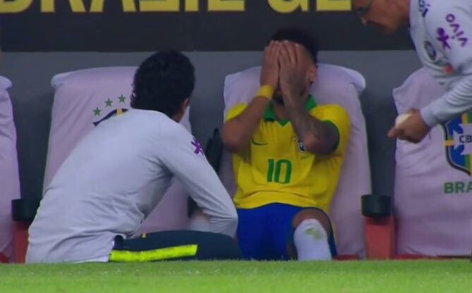 Neymar no jugará la Copa América debido a una lesión en el tobillo