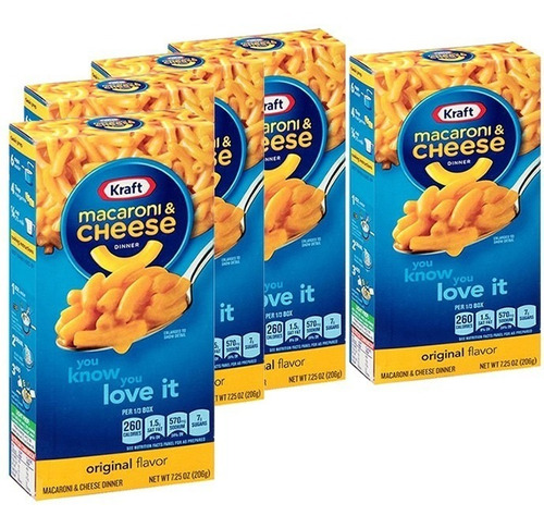 Macaroni and Cheese de Kraft cambian de nombre y renueva su imagen