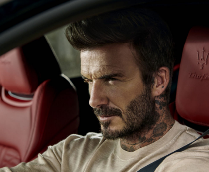 Por esta razón David Beckham conduce un Maserati en Miami