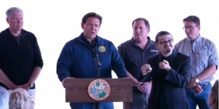 DeSantis invertirá $5 millones para ayudar a residentes del sur de Florida tras huracán Ian