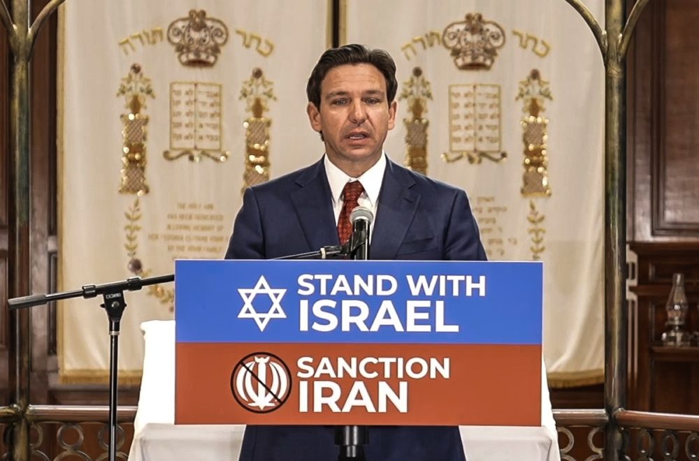 DeSantis pide justicia para Israel y amenaza a Irán con severas sanciones