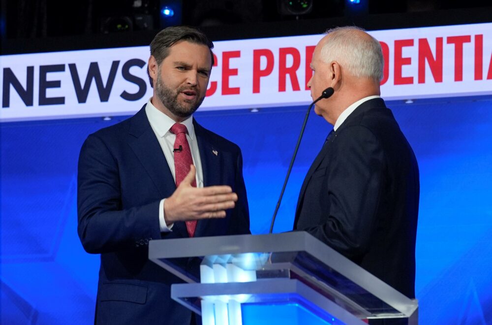 El error de Tim Walz que consolidó a JD Vance como ganador del debate vicepresidencial