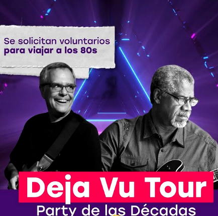 Deja Vu Tour: Pedro Castillo y Frank Quintero lo invitar a viajar a los 80