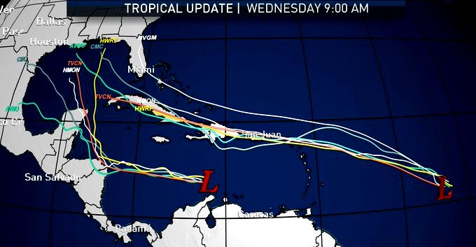 Tres ondas se forman en el Atlántico y dos amenazan con convertirse en depresiones tropicales