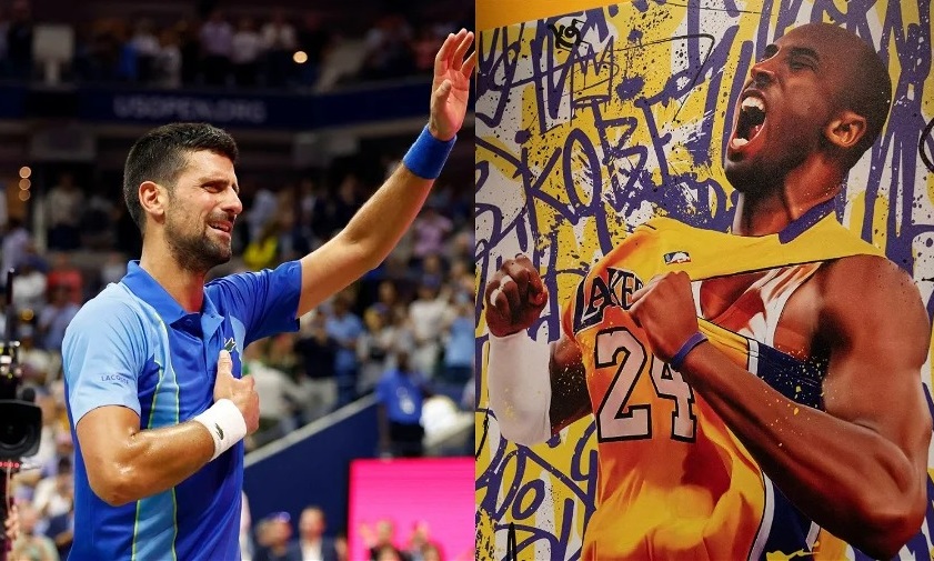 ¡Mamba forever! El hermoso gesto de Djokovic a Kobe Bryant en Nueva York