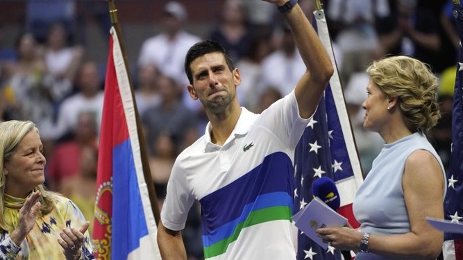Fanáticos de Novak Djokovic aún lamentan su derrota en el US Open