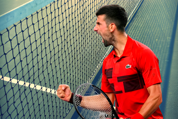 “Al Diablo todo”: Djokovic explotó furioso durante un entrenamiento