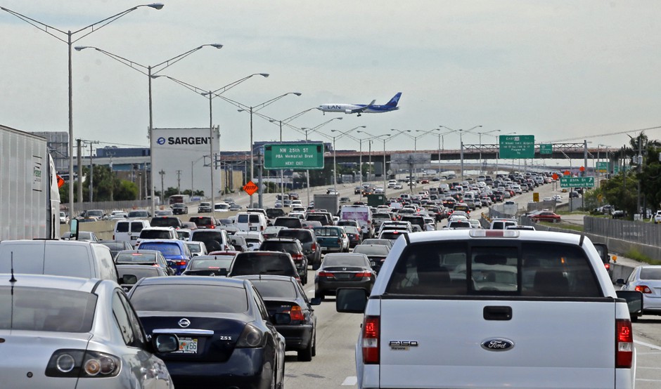 Estas son las vías más congestionadas de Miami-Dade y sus horarios más críticos