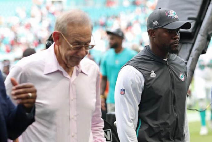 President of the Miami Dolphins responded to the statements of Brian Flores