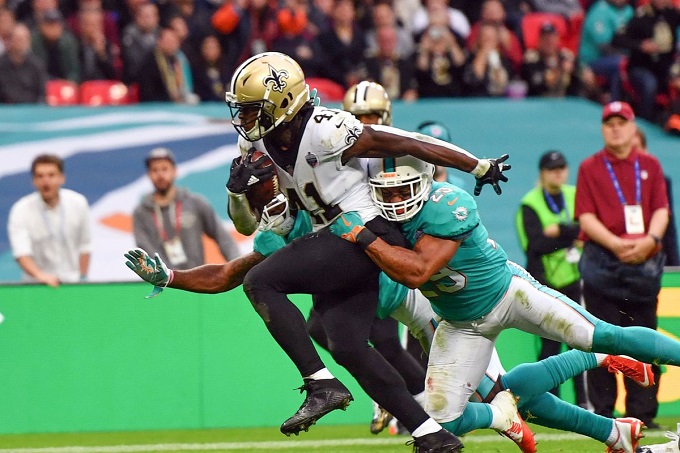 Miami Dolphins podría tener una ventaja ante New Orleans Saints