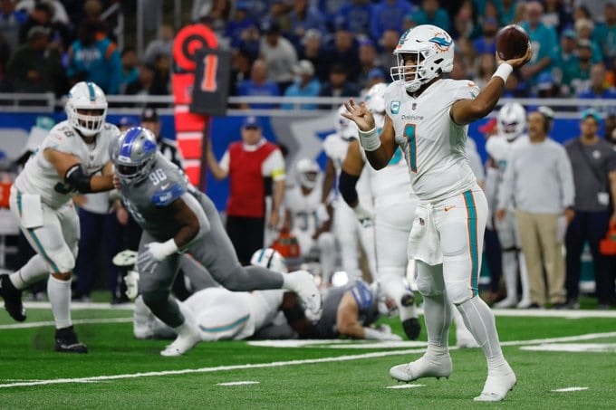 Tua Tagovailoa nuevamente llevó a Miami Dolphins a una victoria