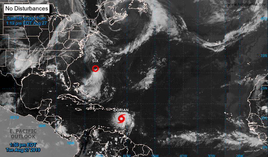 Florida bajo amenaza ante el paso de la tormenta tropical Dorian