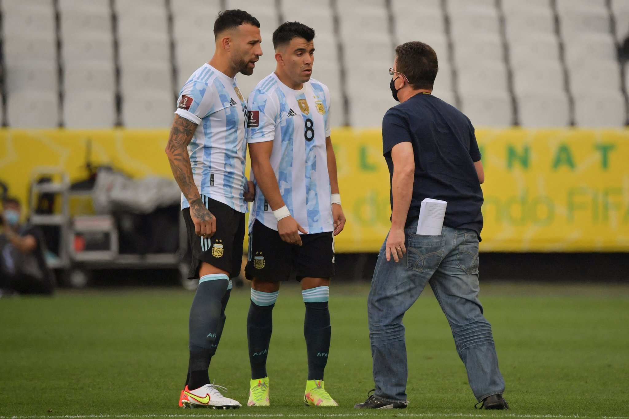 Suspenden el partido entre Brasil y Argentina por escándalo con cuatro jugadores 