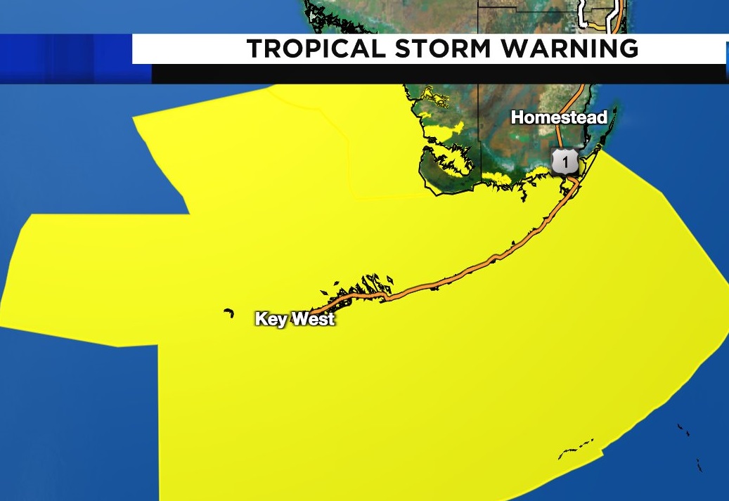 Fred pone a los Cayos de Florida en alerta de tormenta tropical