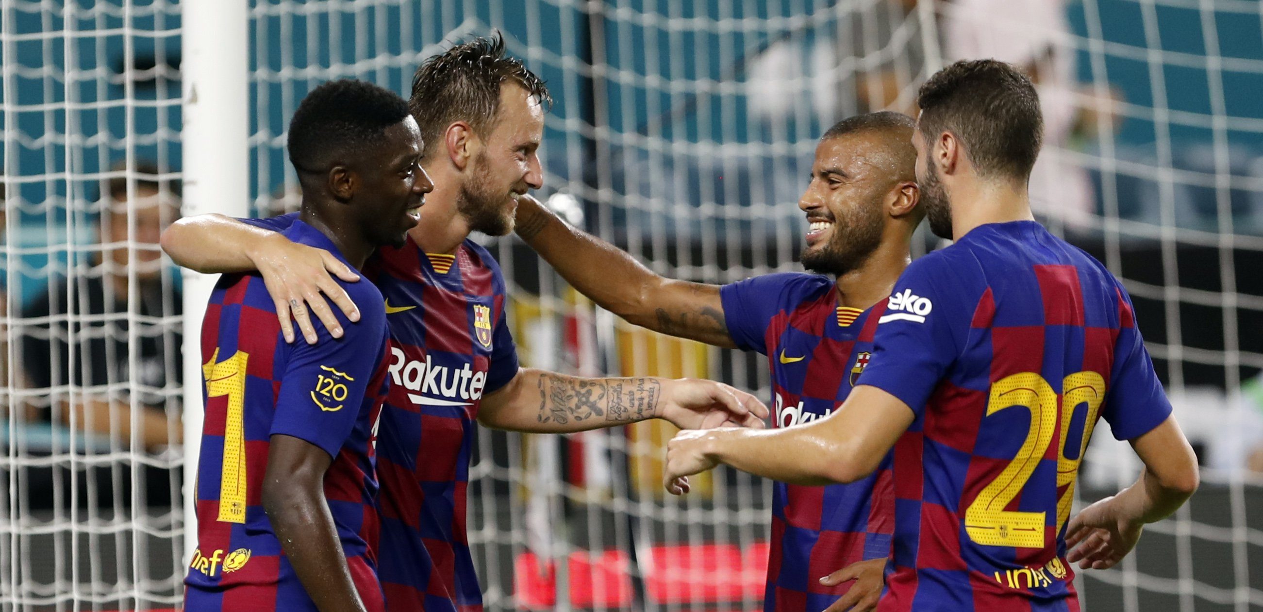 FC Barcelona venció 2-1 al Napoli en el Hard Rock Stadium de Miami (+Video)