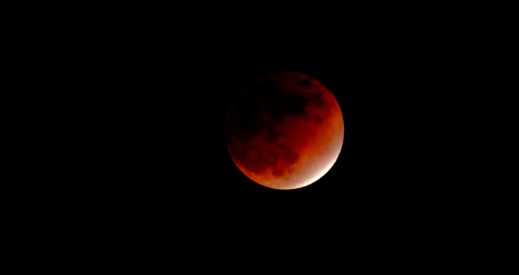 Eclipse parcial de Luna: así se vio el fenómeno en EEUU