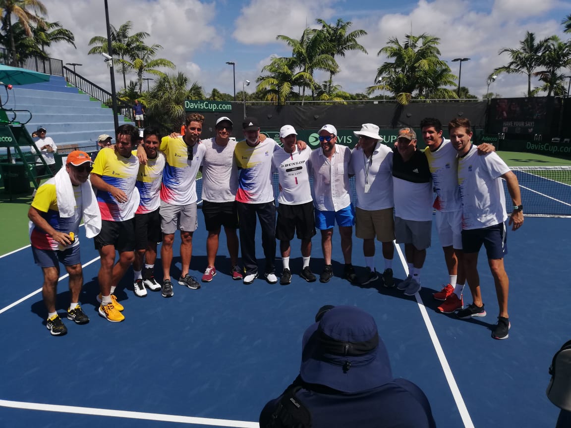 Ecuador derrotó a Venezuela en Copa Davis este fin de semana en Miami