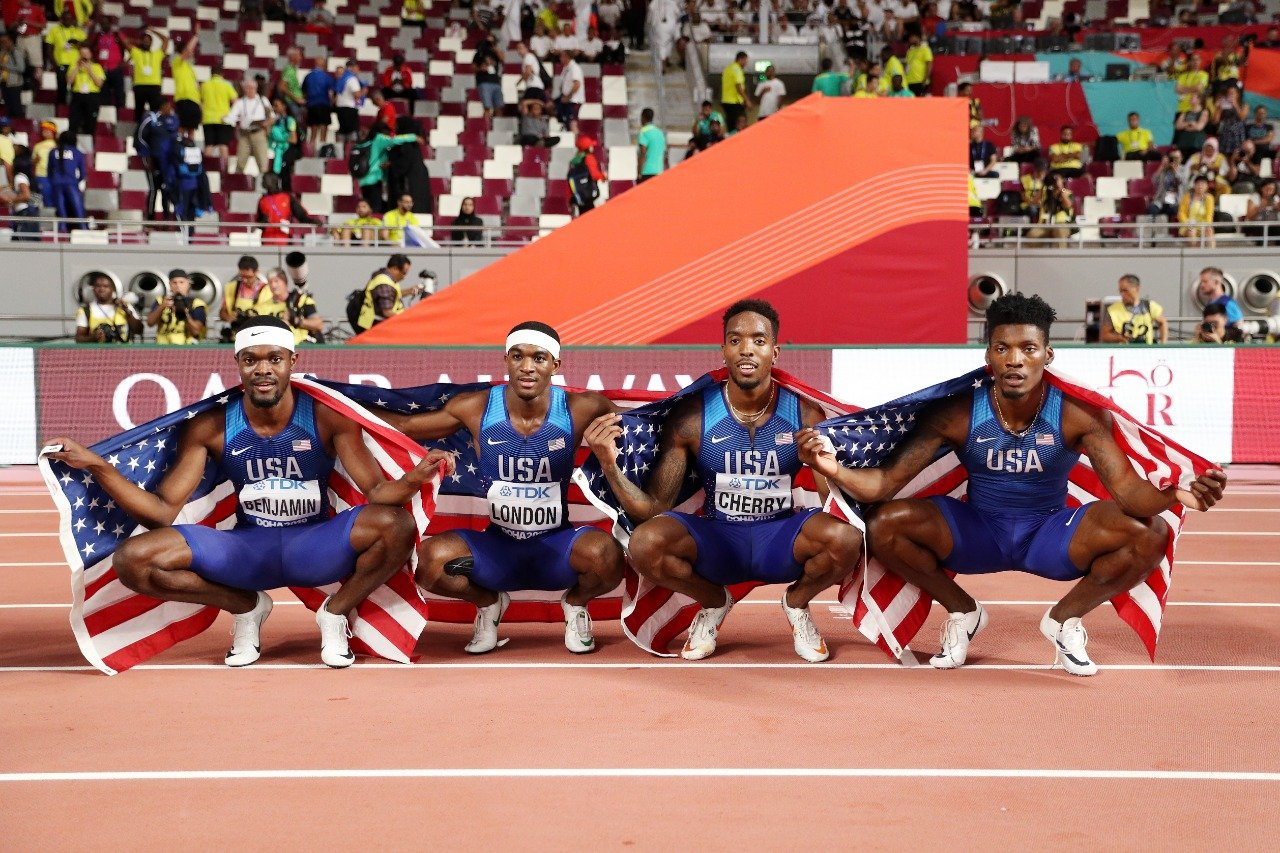 Estados Unidos lideró nuevamente el Mundial de Atletismo en Doha con 14 medallas de oro