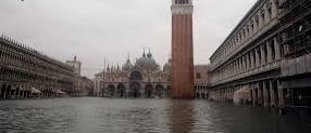 Aunque sigue inundada, fue reabierta la Plaza San Marcos de Venecia