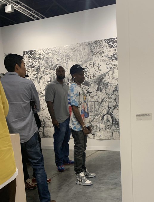 Diferentes personalidades llegaron a Miami para asistir a Art Basel