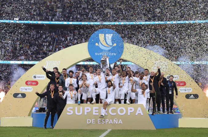Real Madrid venció en penales al Atlético de Madrid y se quedó con la Supercopa de España
