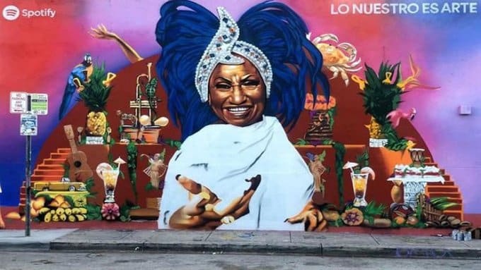 Wynwood inaugura mural en honor a Celia Cruz