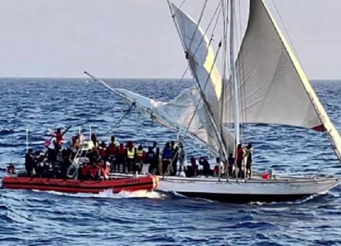 Embarcación con 88  migrantes haitianos fue detectada en  aguas de Florida