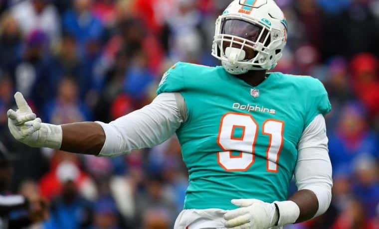 Dolphins pierde jugador titular para el resto de la temporada