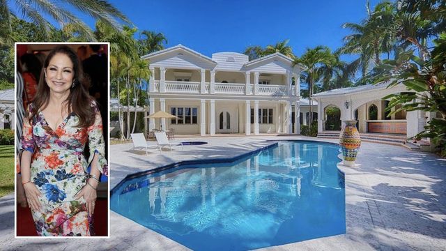 Los Estefan venden mansión de Star Island en $35 millones